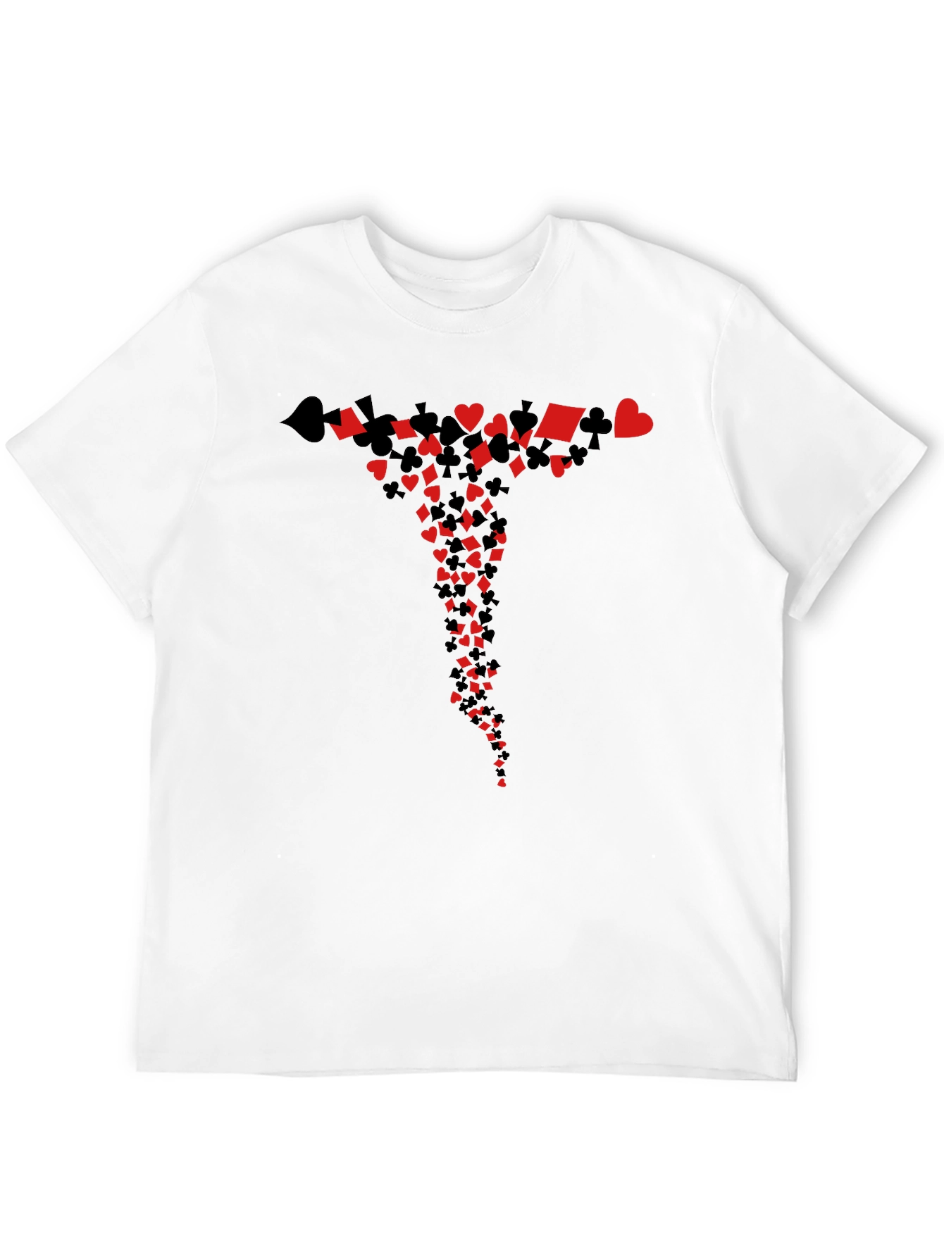 Playing Card Suits Graphic T-Shirt