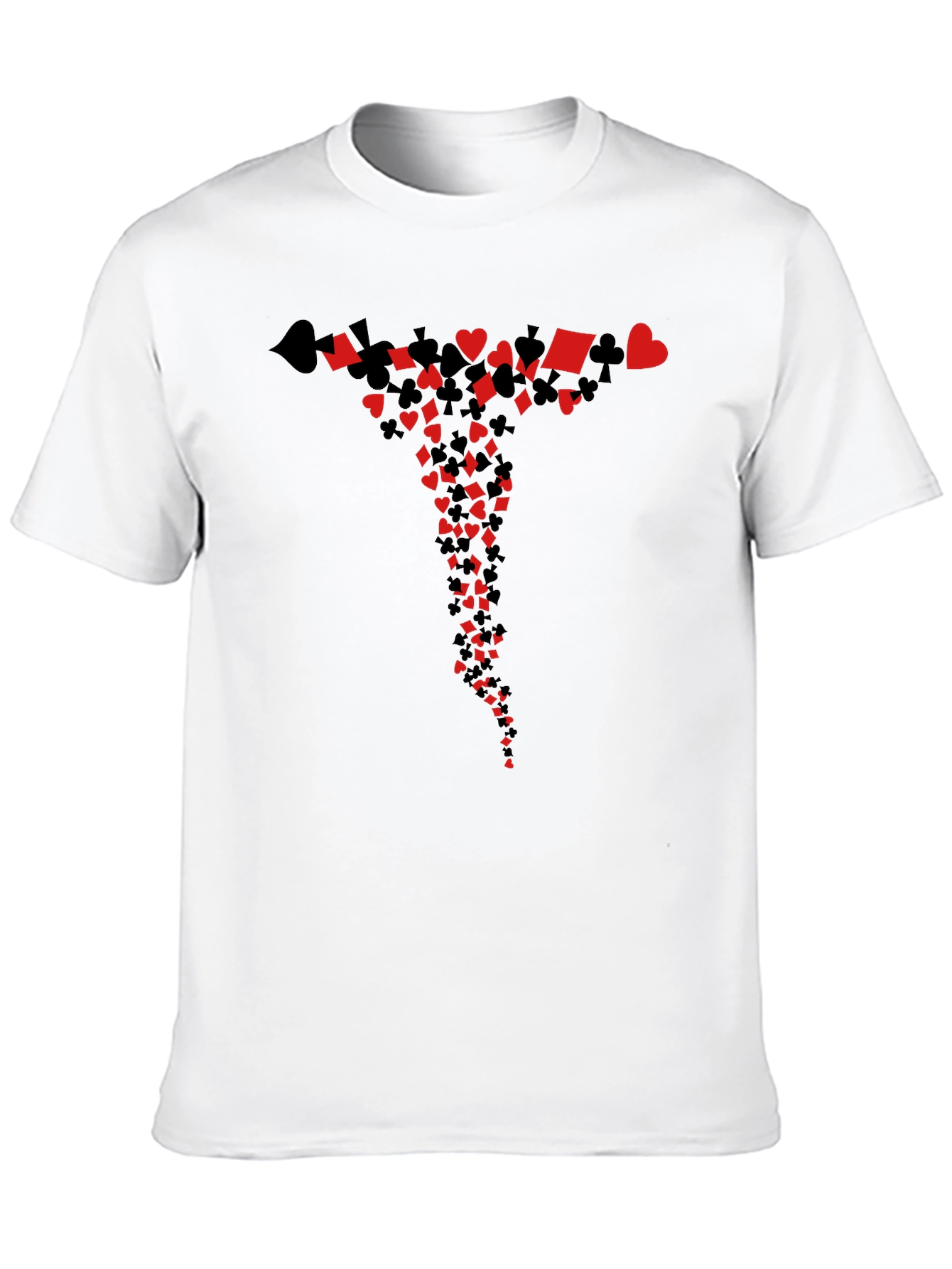 Playing Card Suits Graphic T-Shirt