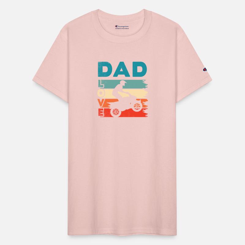 all terrain vehicles DAD love art vintage retro