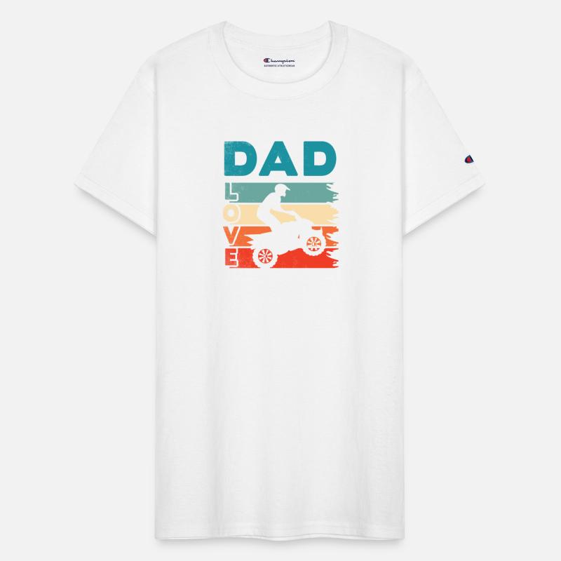 all terrain vehicles DAD love art vintage retro