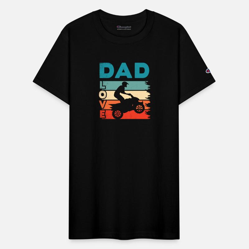 all terrain vehicles DAD love art vintage retro