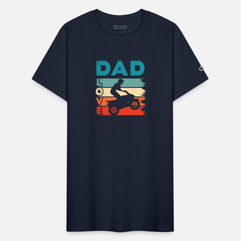 all terrain vehicles DAD love art vintage retro