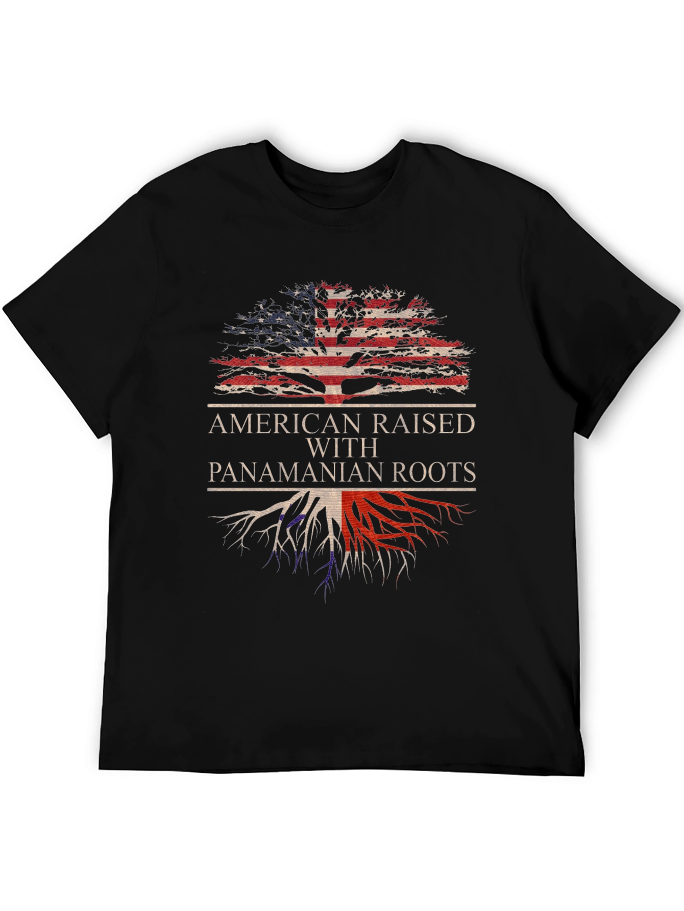 American Raised with Panamanian Roots T-Shirt