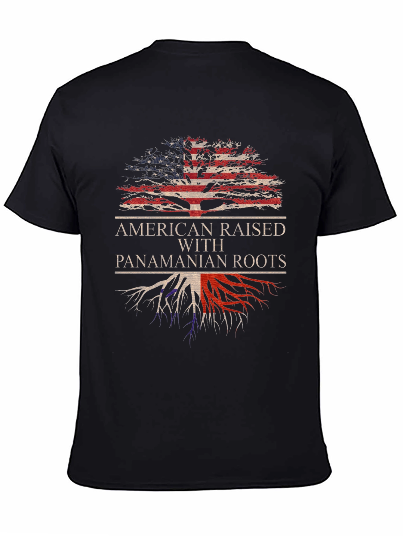 American Raised with Panamanian Roots T-Shirt