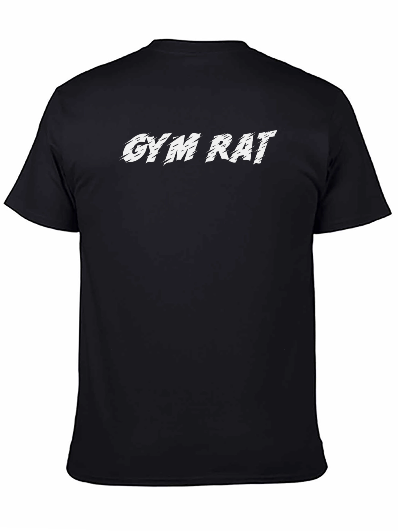 Gym Rat Graphic Tee - Black