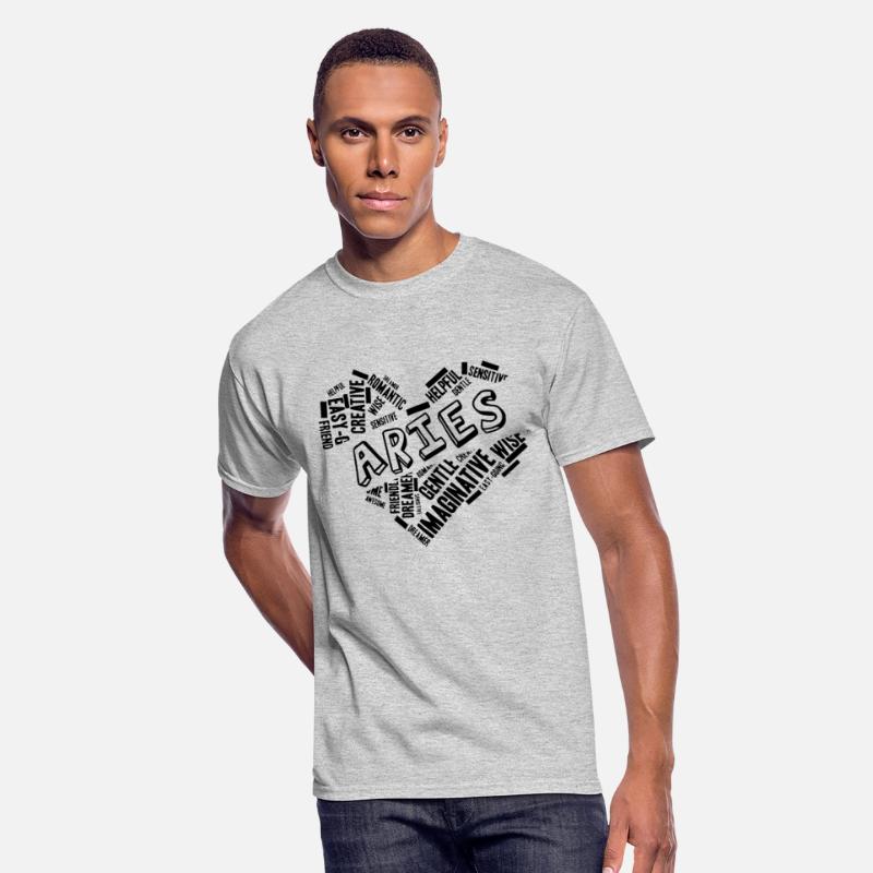 Aries Heart Word Cloud Doodle Astrology Zodiac Sta