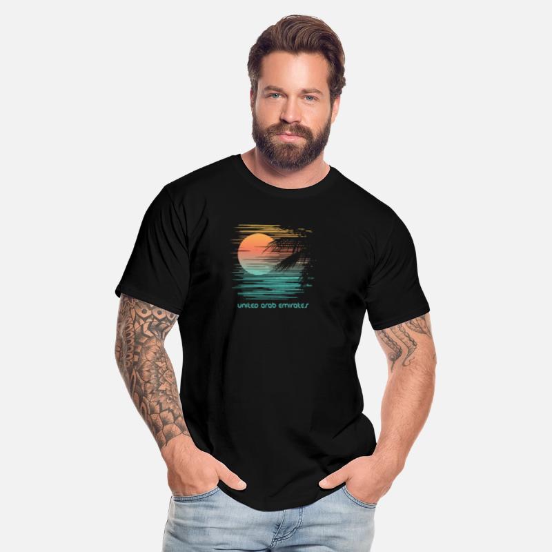Artistic United Arab Emirates UAE Palm Tree