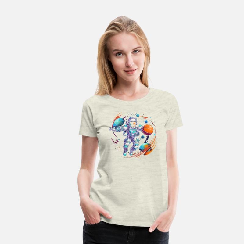 Astronaut Basketball Outerspace Basketball Player
