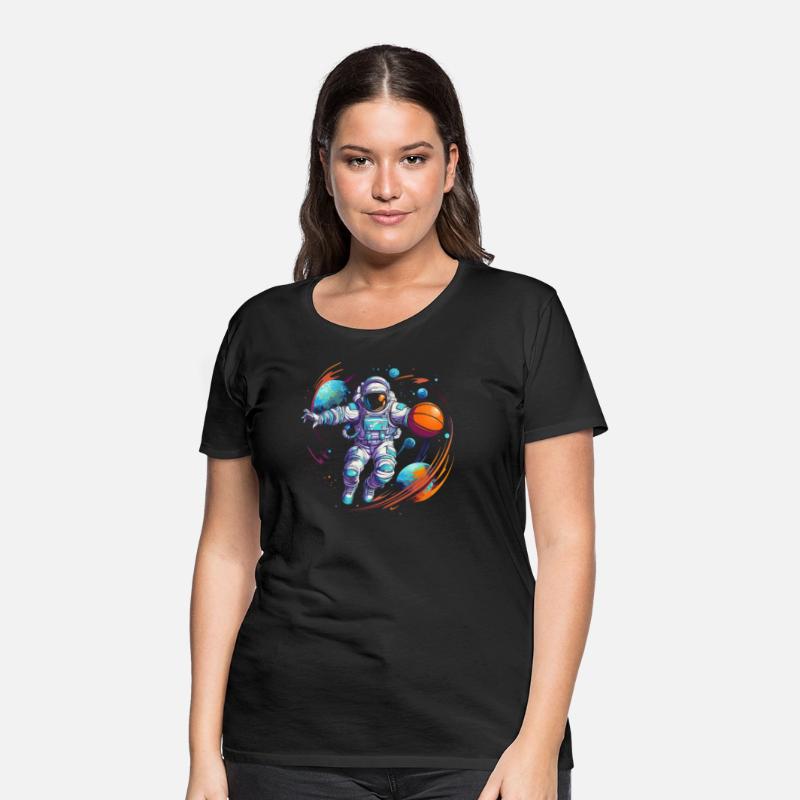 Astronaut Basketball Outerspace Basketball Player