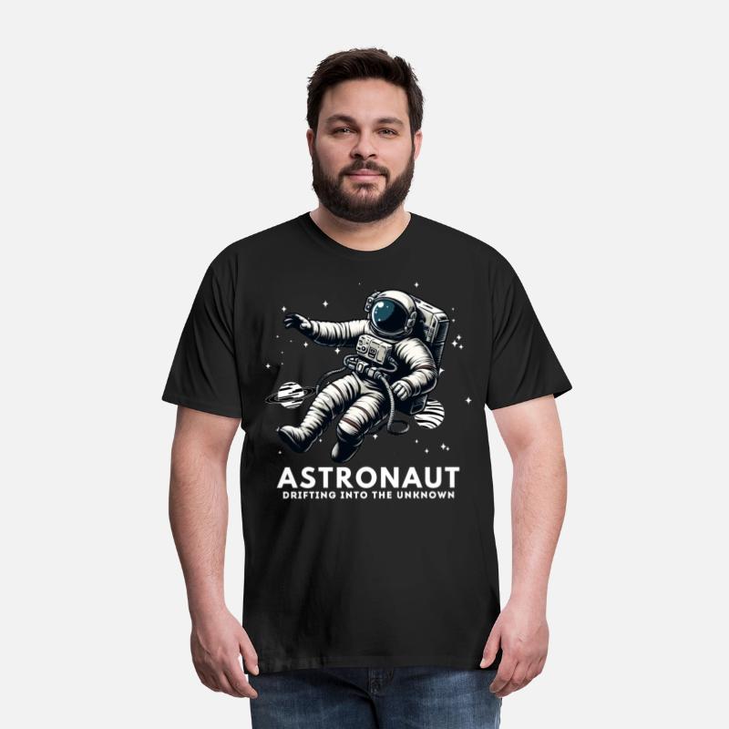 Astronaut Drifting into the Unknown