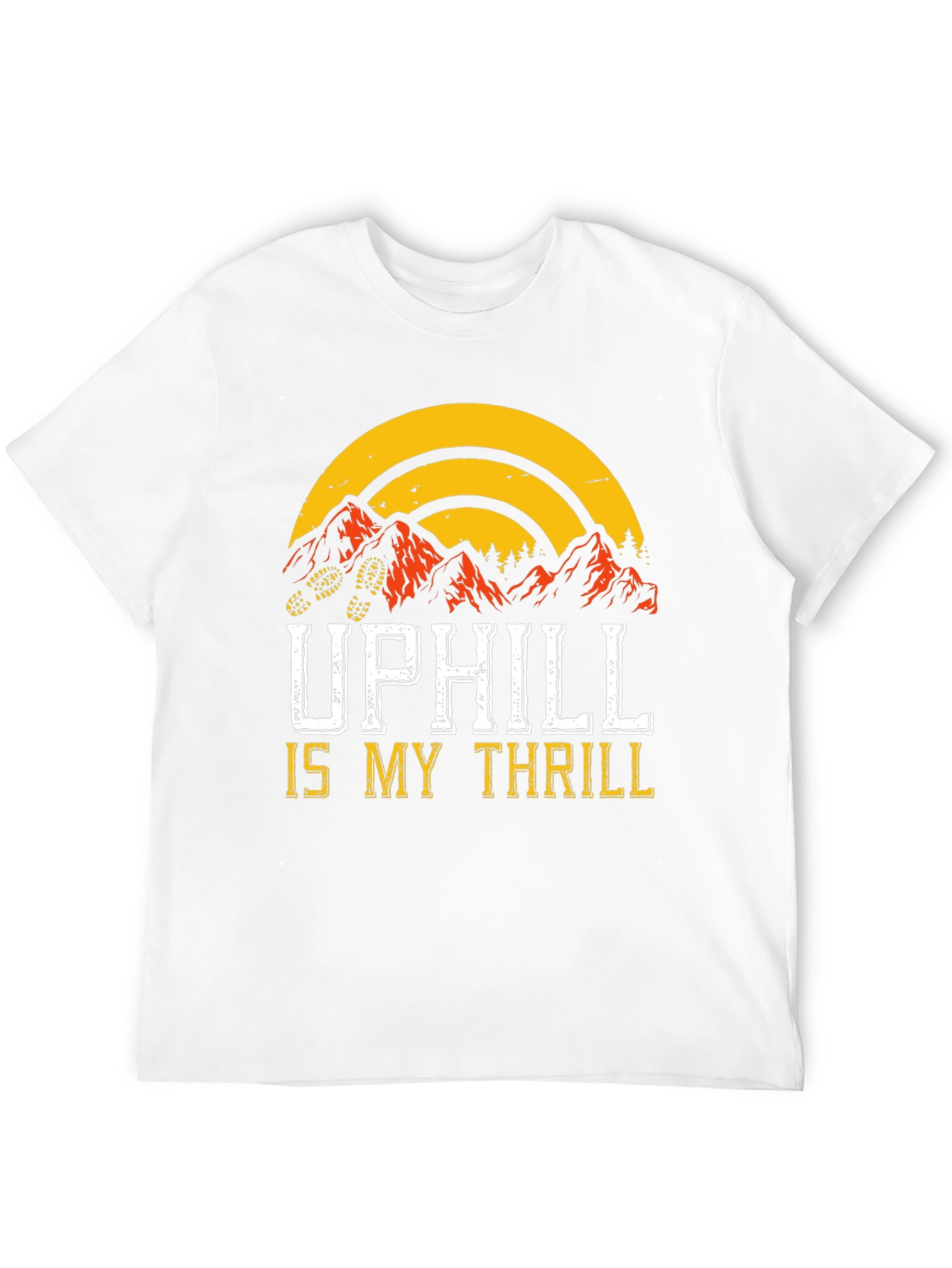 Uphill is My Thrill Graphic Tee