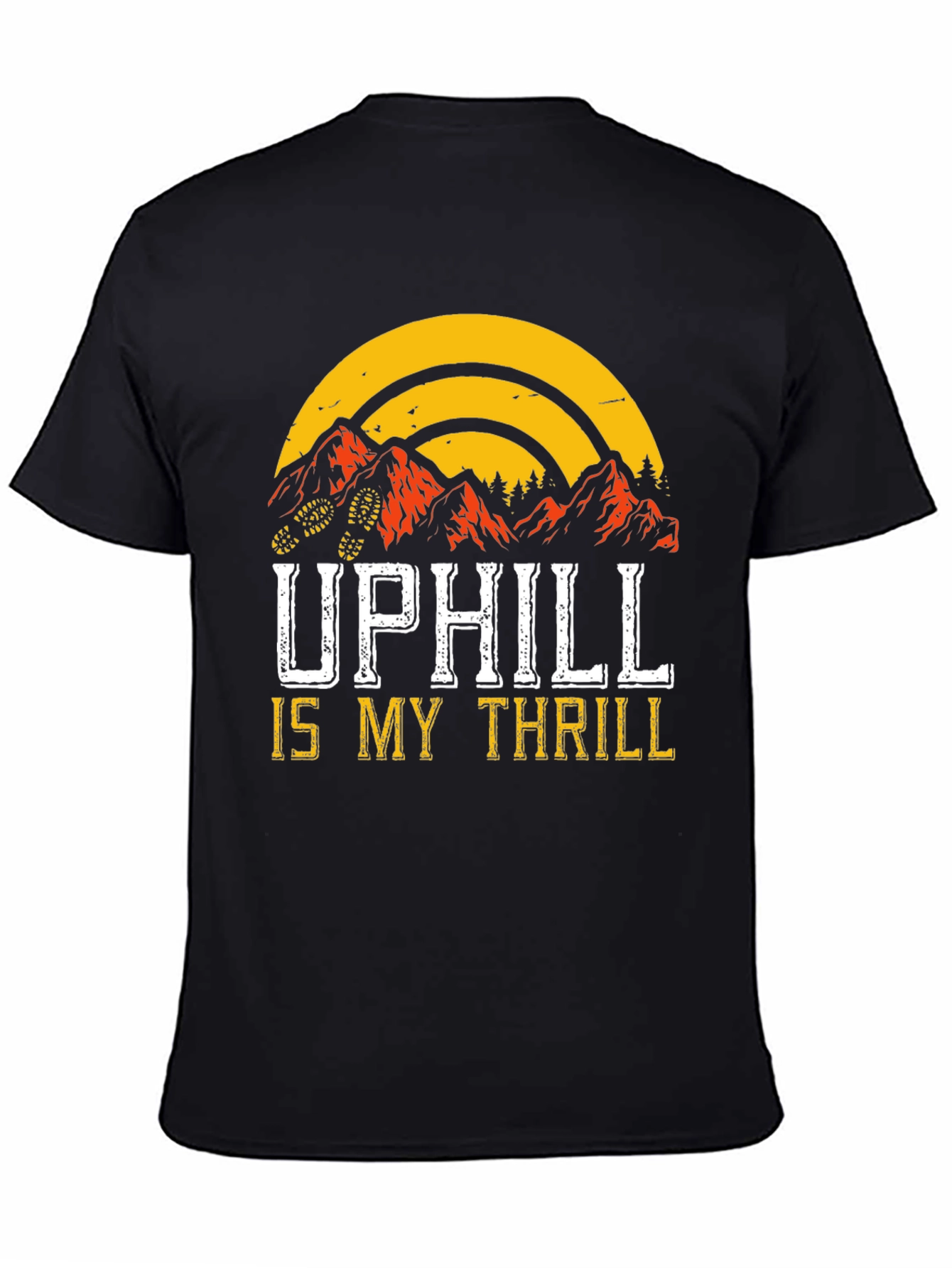 Uphill is My Thrill Graphic Tee