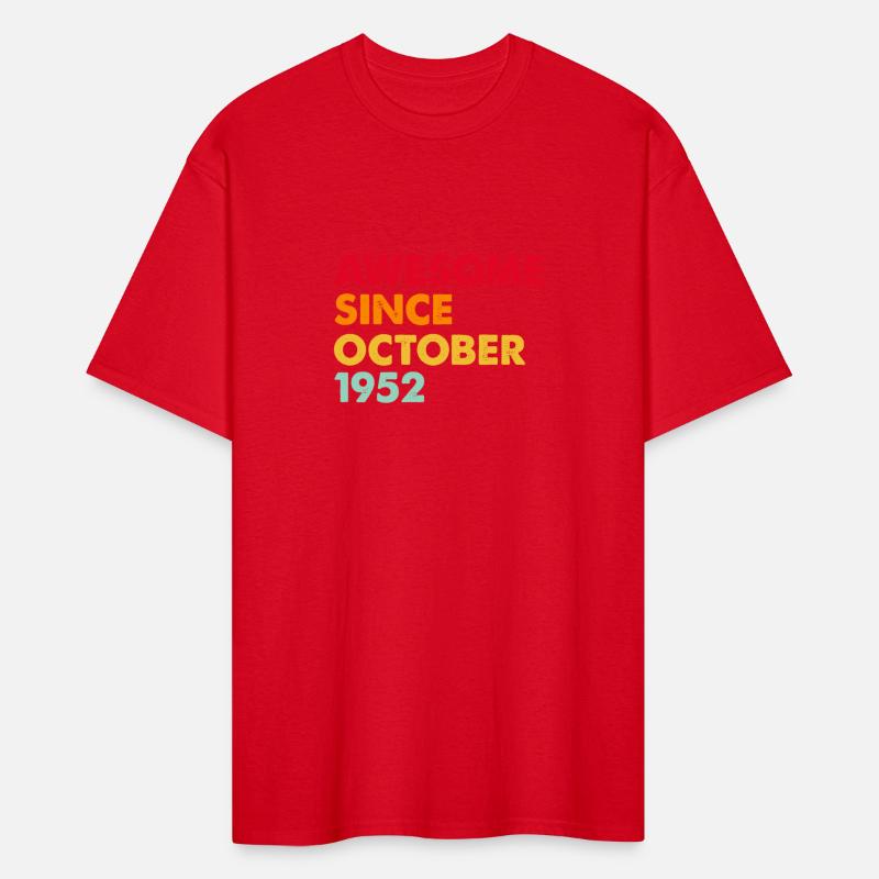 Awesome Since october 1952 70th Birthday Gifts