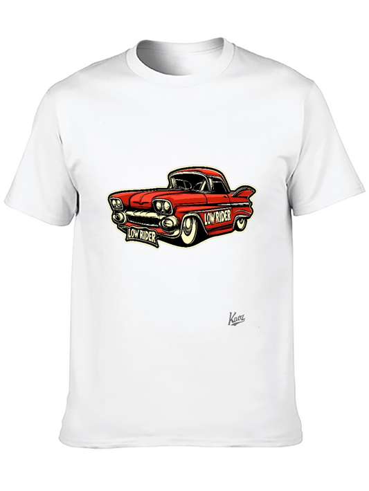 Low Rider Car Graphic Tee - Classic Style