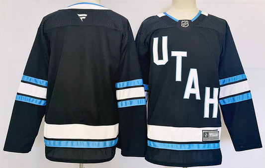 Men's Phoenix Coyotes Blank Black Game Jerseys