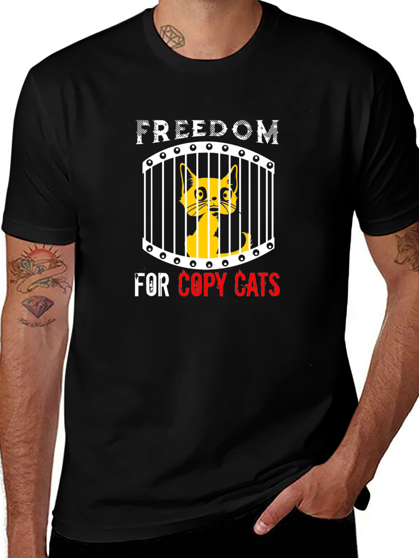 Freedom for Copy Cats Graphic Tee