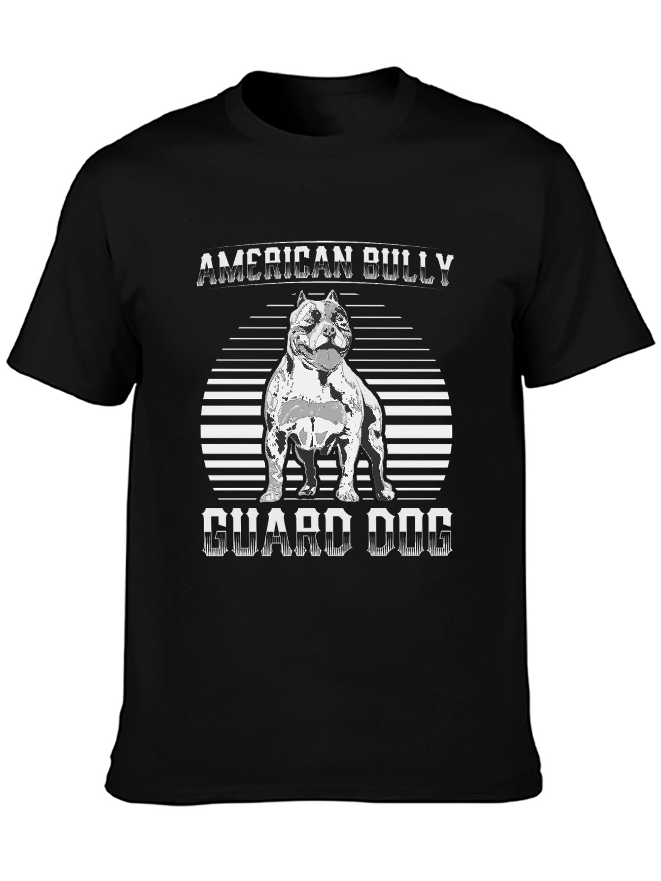 American Bully Guard Dog Graphic T-Shirt