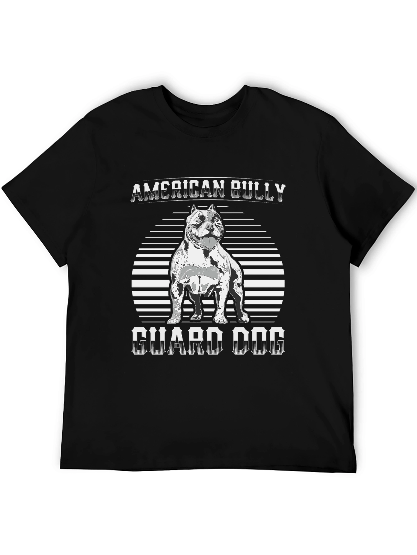 American Bully Guard Dog Graphic T-Shirt