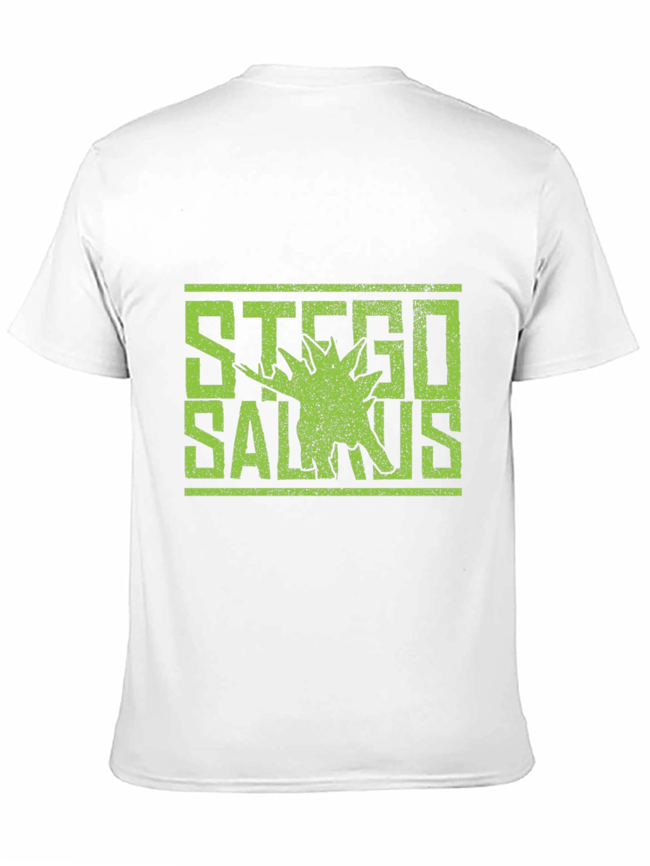 Stegosaurus Graphic Tee - Dinosaur Lovers T-Shirt