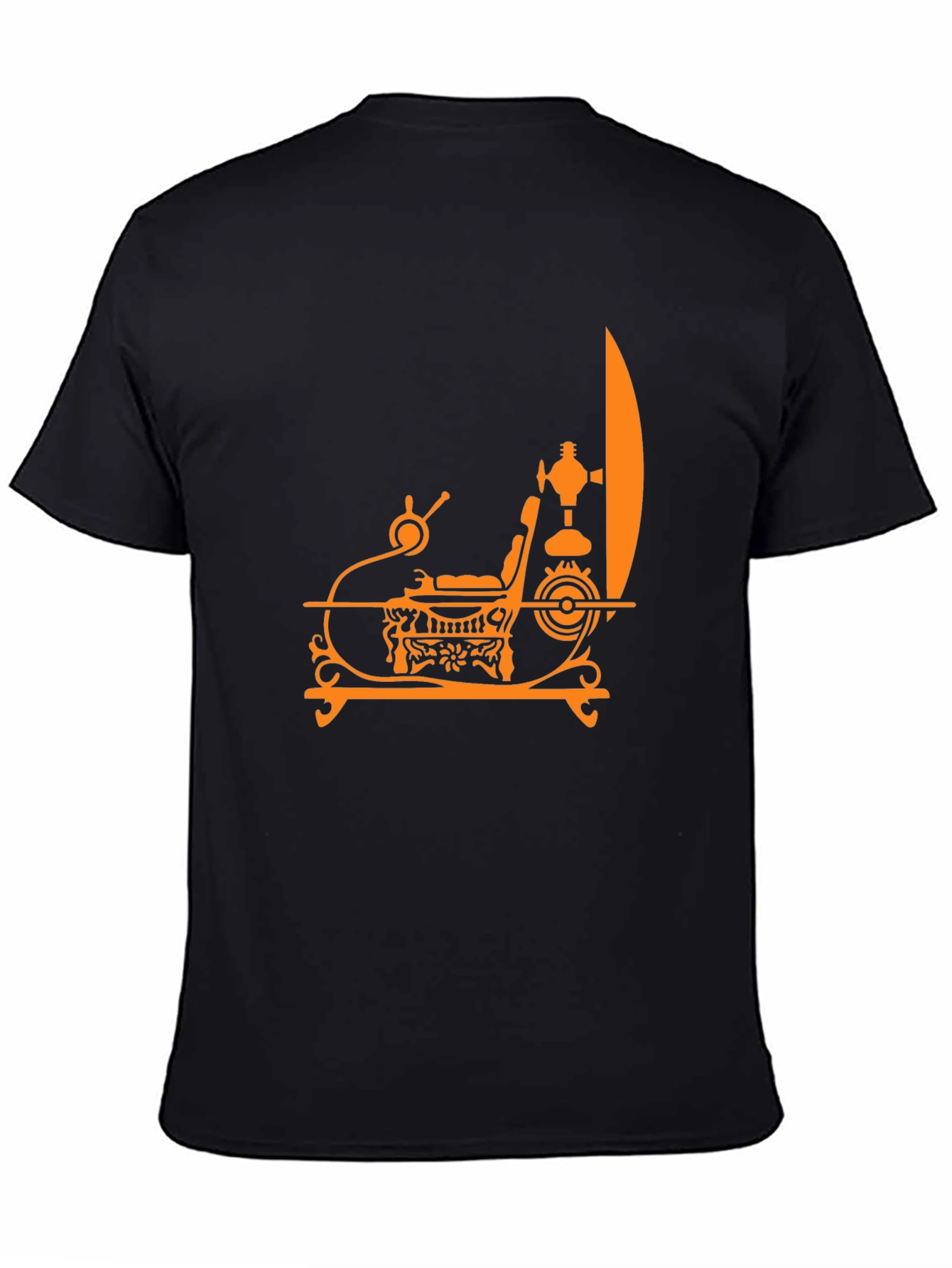 Steampunk Chair Graphic Tee - Modern Comfort