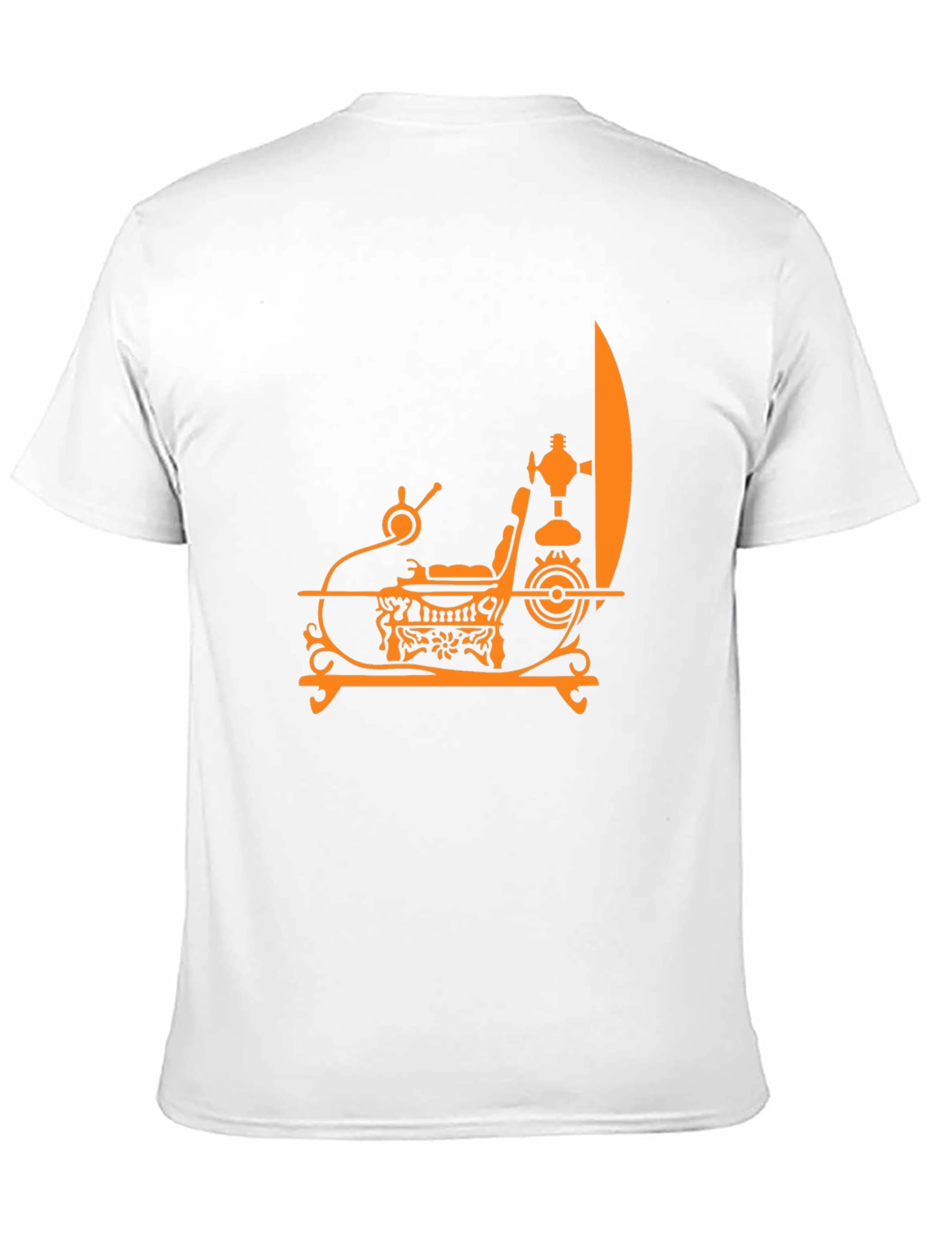Steampunk Chair Graphic Tee - Modern Comfort