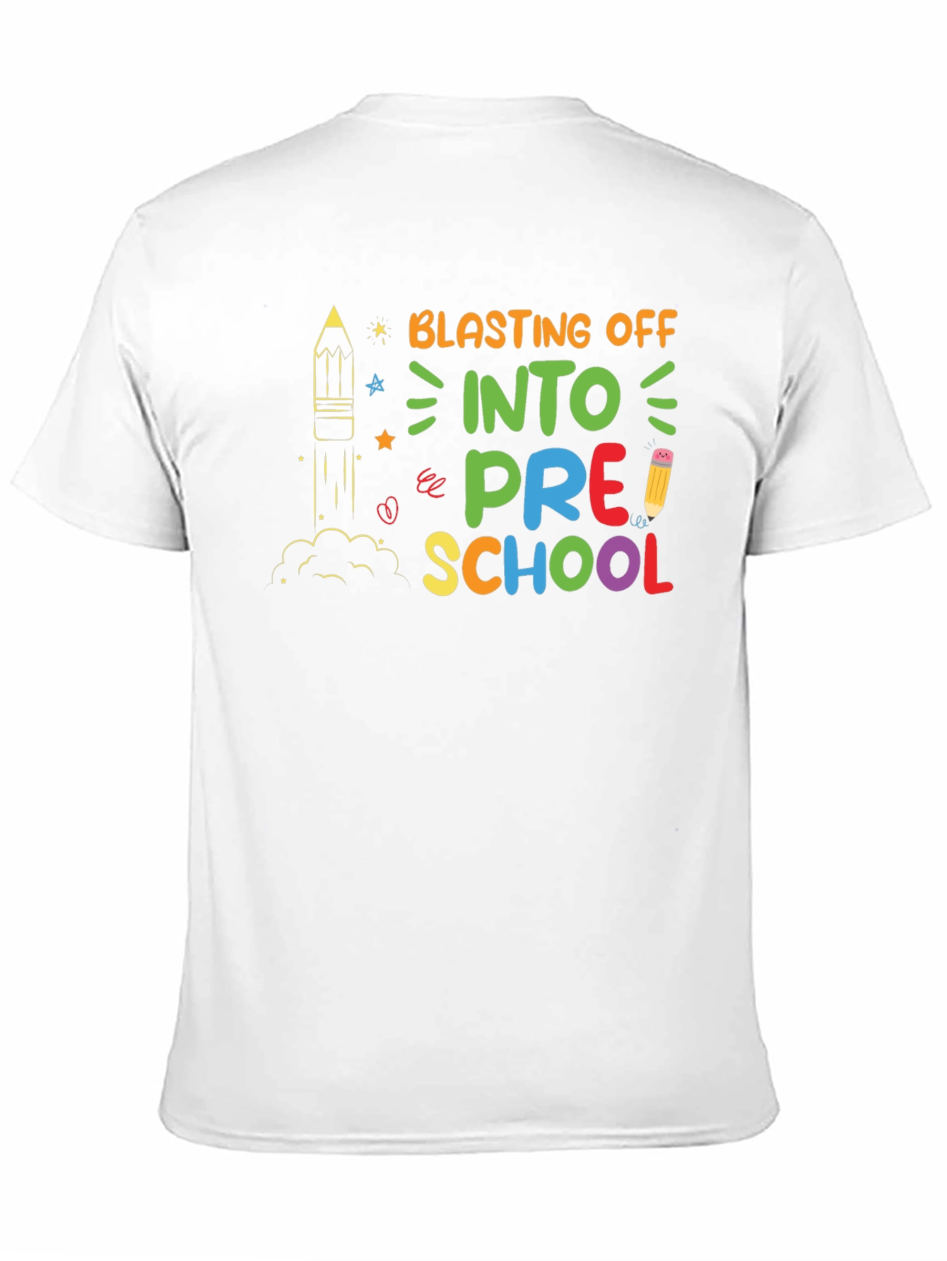 Blasting Off Into Preschool T-Shirt
