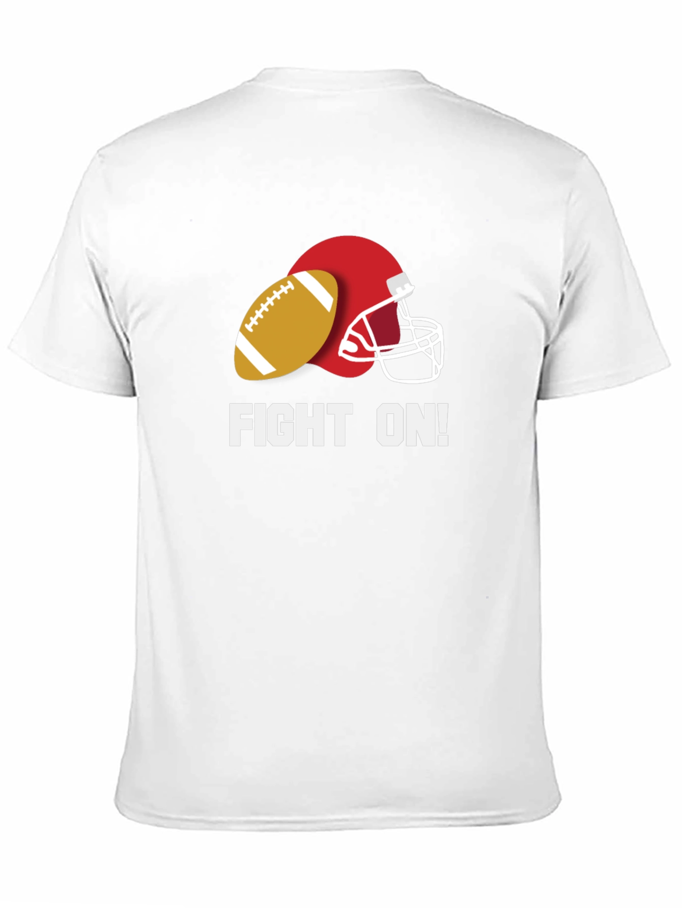 Fight On! Football Helmet and Ball T-Shirt