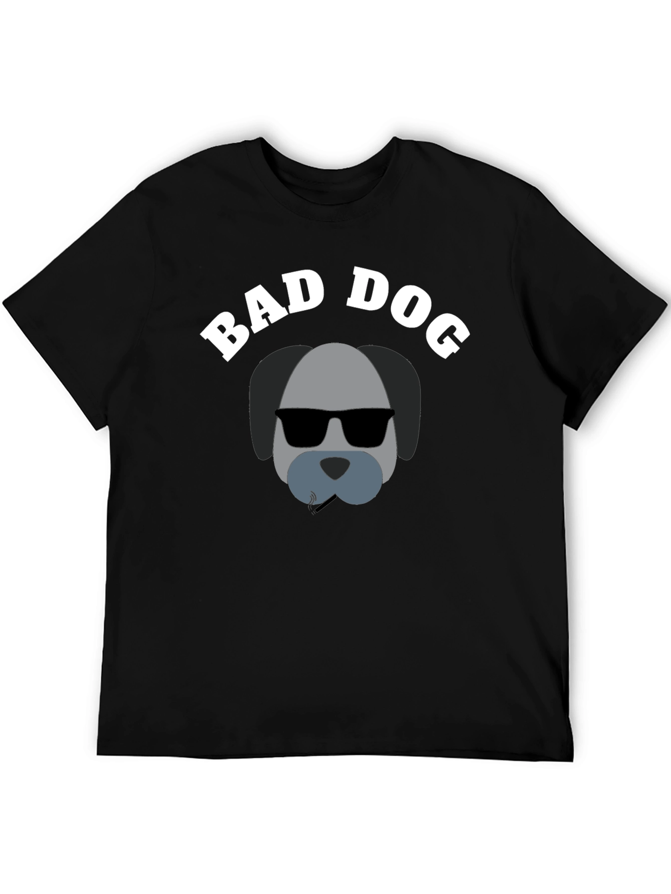 Bad Dog Graphic T-Shirt - Cool Canine Tee