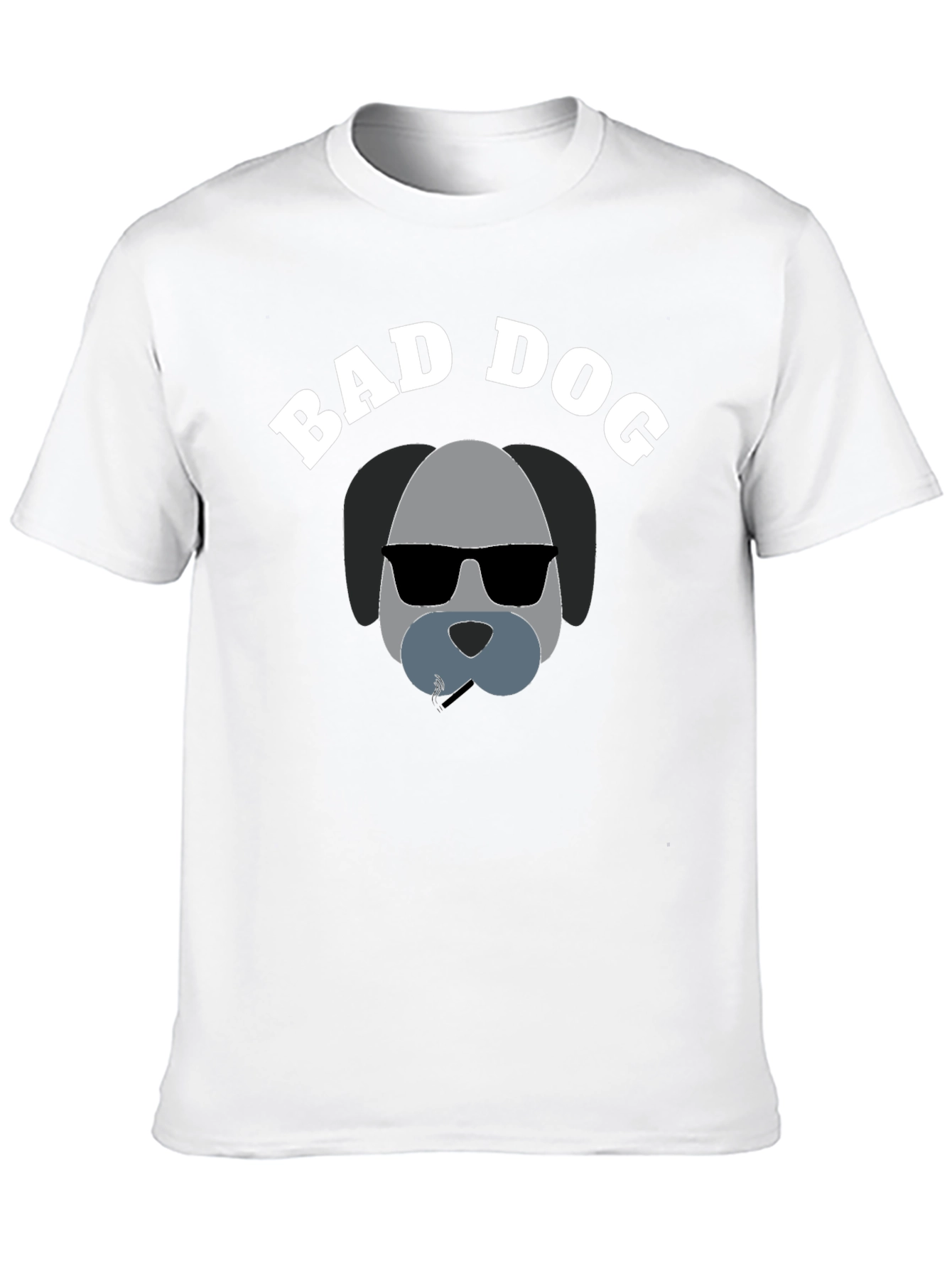 Bad Dog Graphic T-Shirt - Cool Canine Tee
