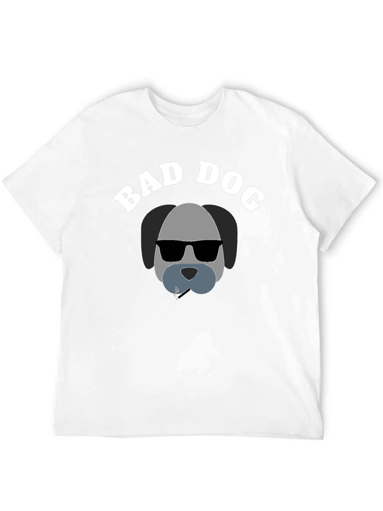 Bad Dog Graphic T-Shirt - Cool Canine Tee