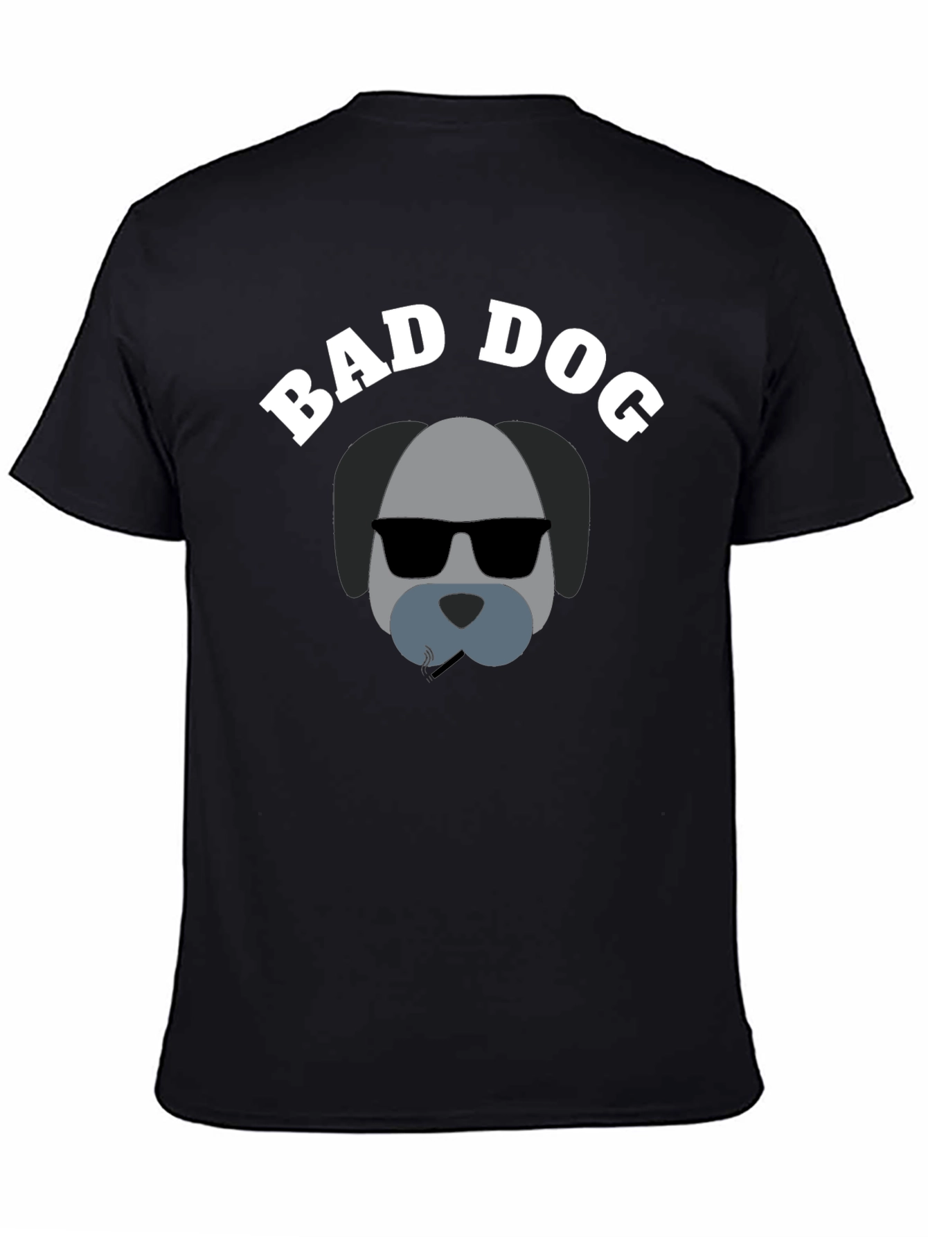 Bad Dog Graphic T-Shirt - Cool Canine Tee