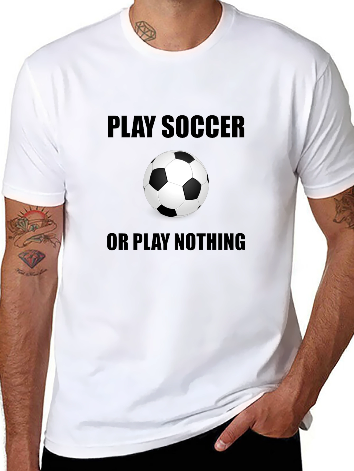 Play Soccer or Play Nothing T-Shirt