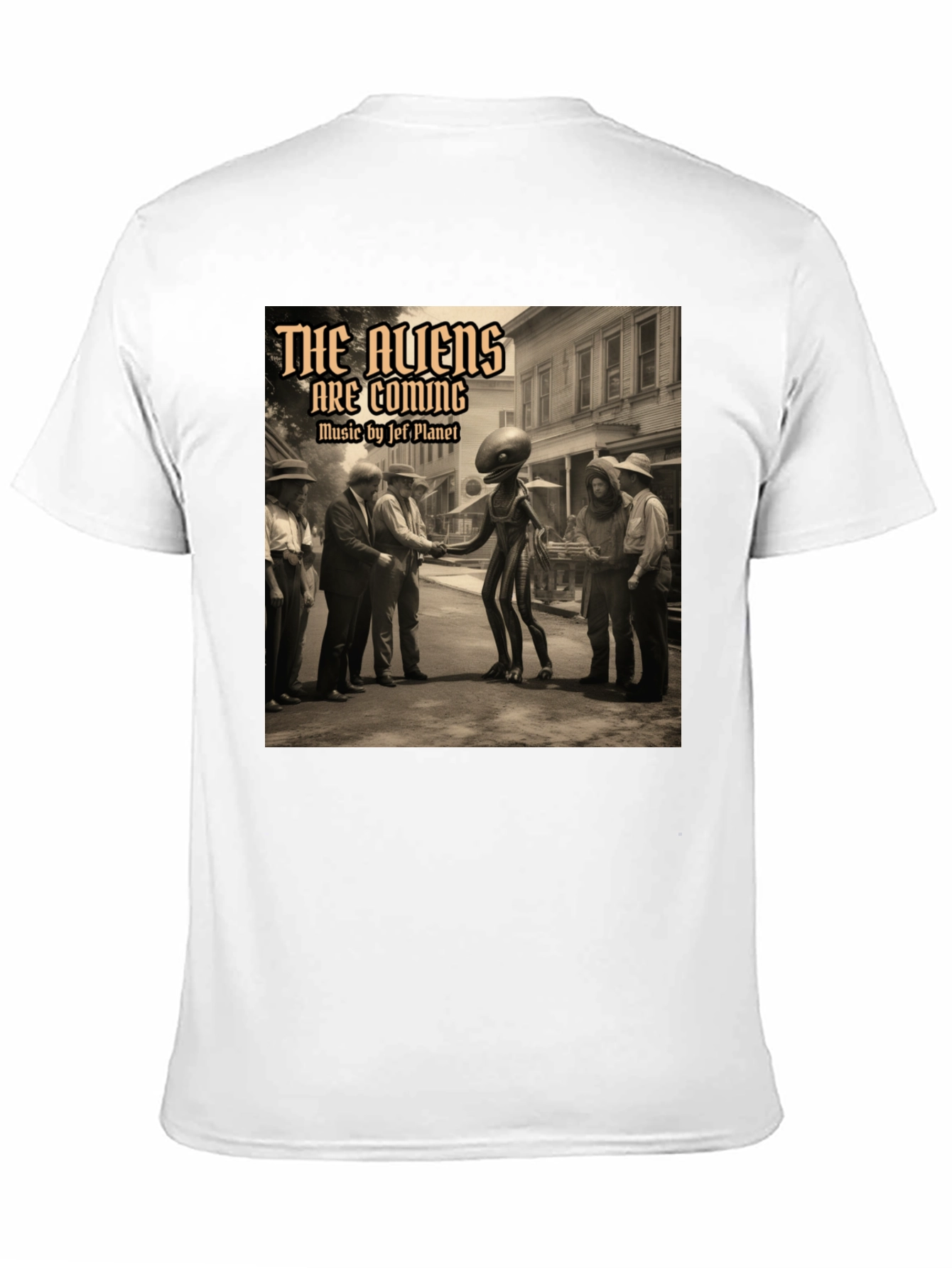 The Aliens Are Coming Graphic T-Shirt
