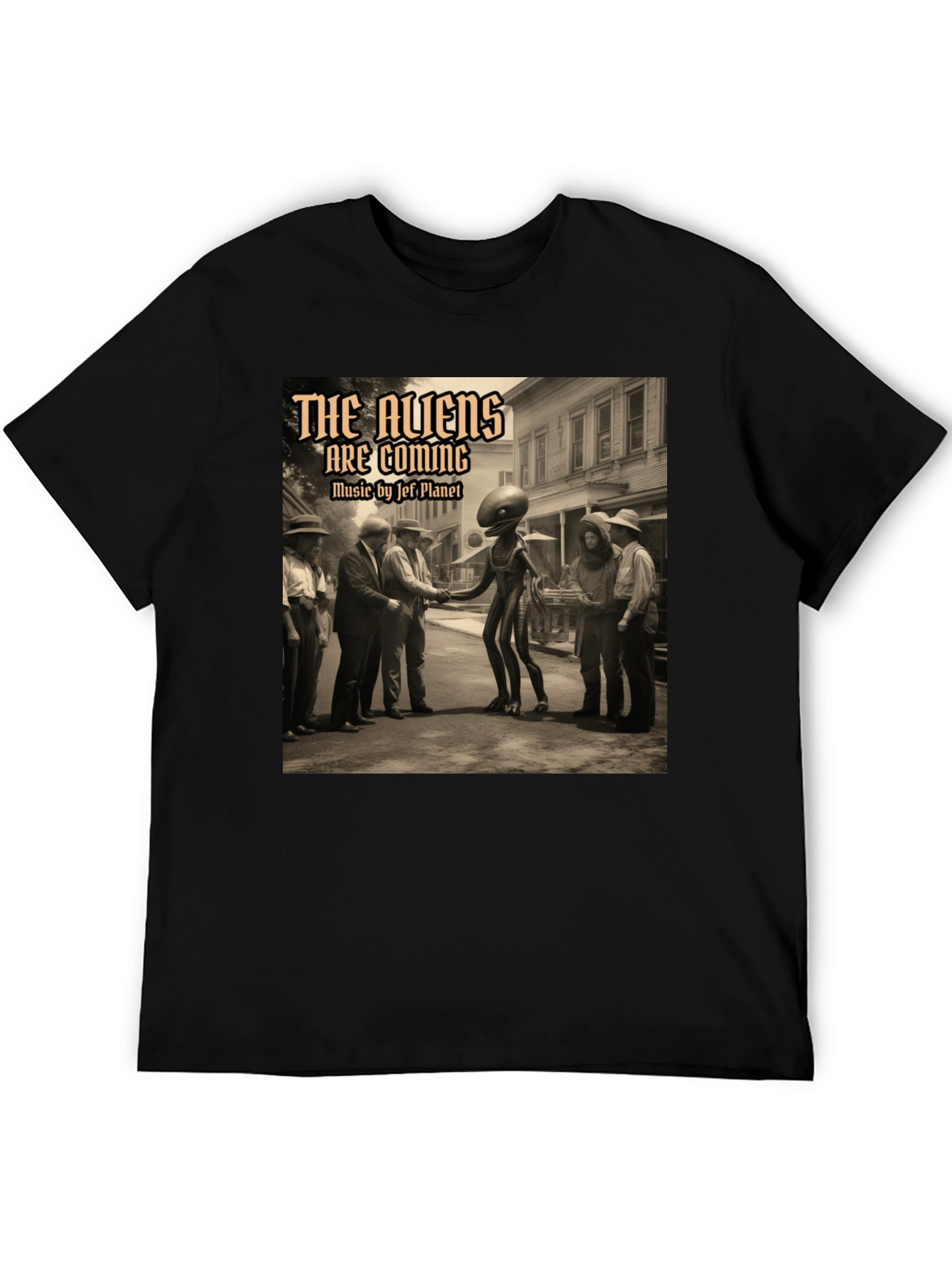 The Aliens Are Coming Graphic T-Shirt