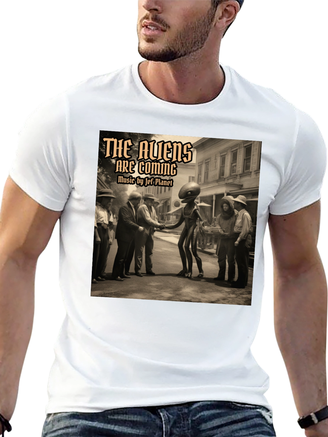 The Aliens Are Coming Graphic T-Shirt