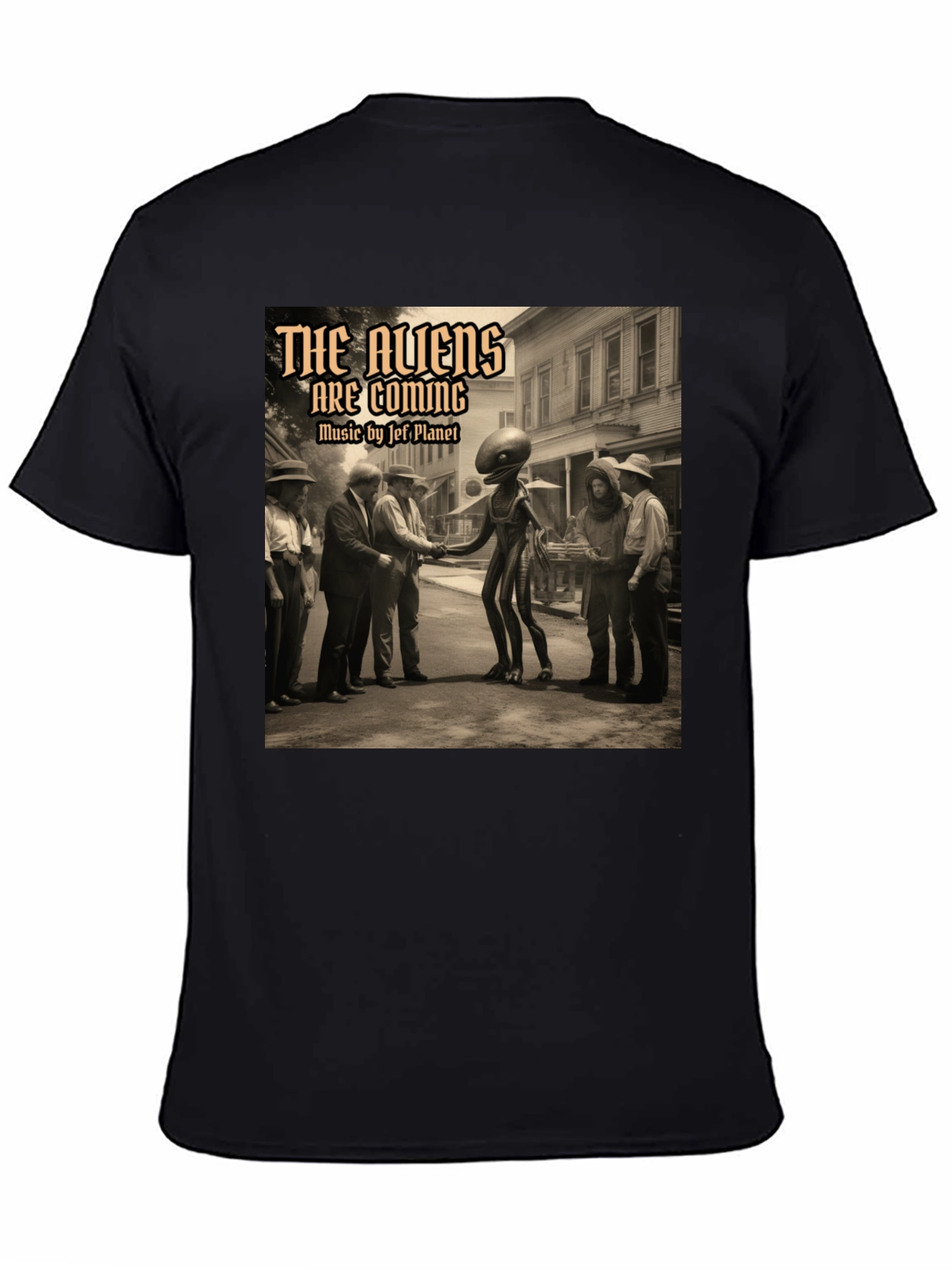 The Aliens Are Coming Graphic T-Shirt