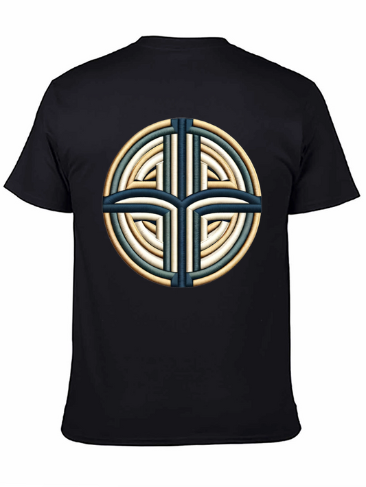Celtic Knot Design Black T-Shirt