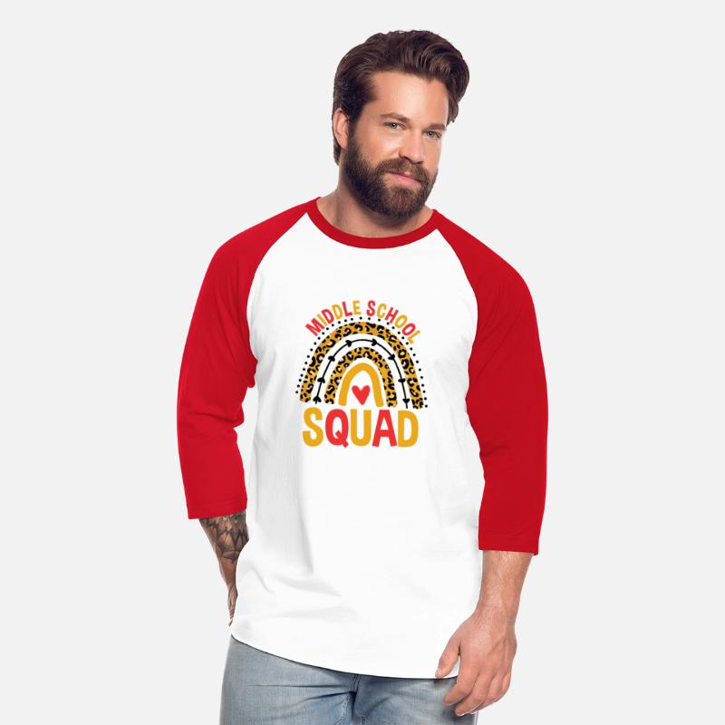 Back To School Leopard Middle School Squad