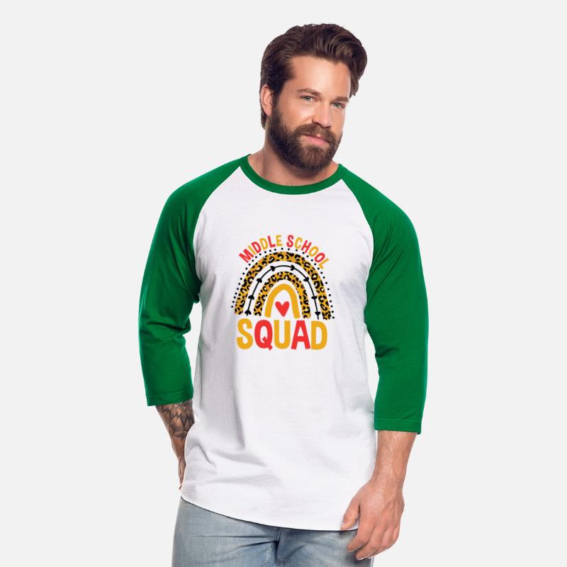 Back To School Leopard Middle School Squad