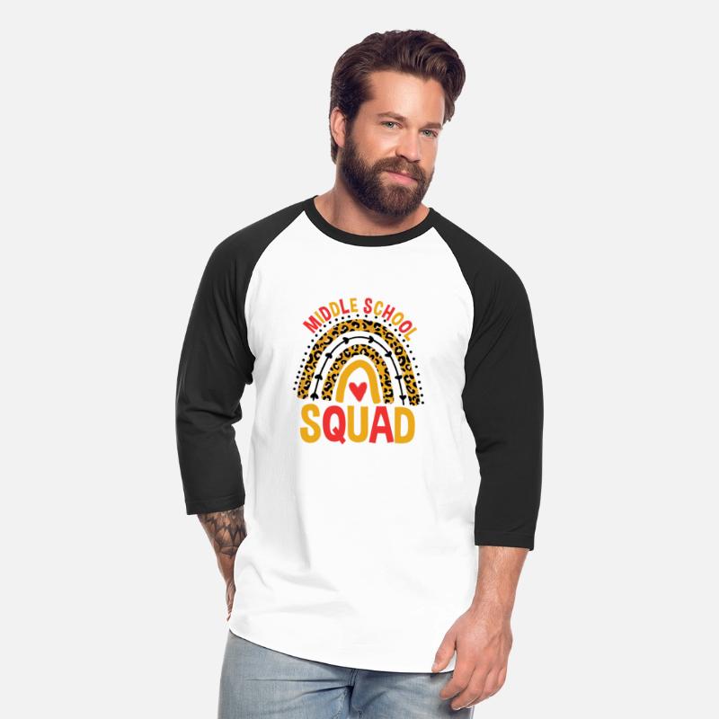 Back To School Leopard Middle School Squad