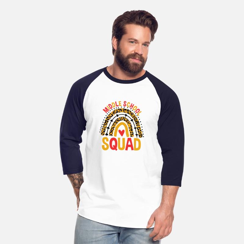 Back To School Leopard Middle School Squad