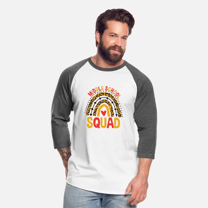 Back To School Leopard Middle School Squad