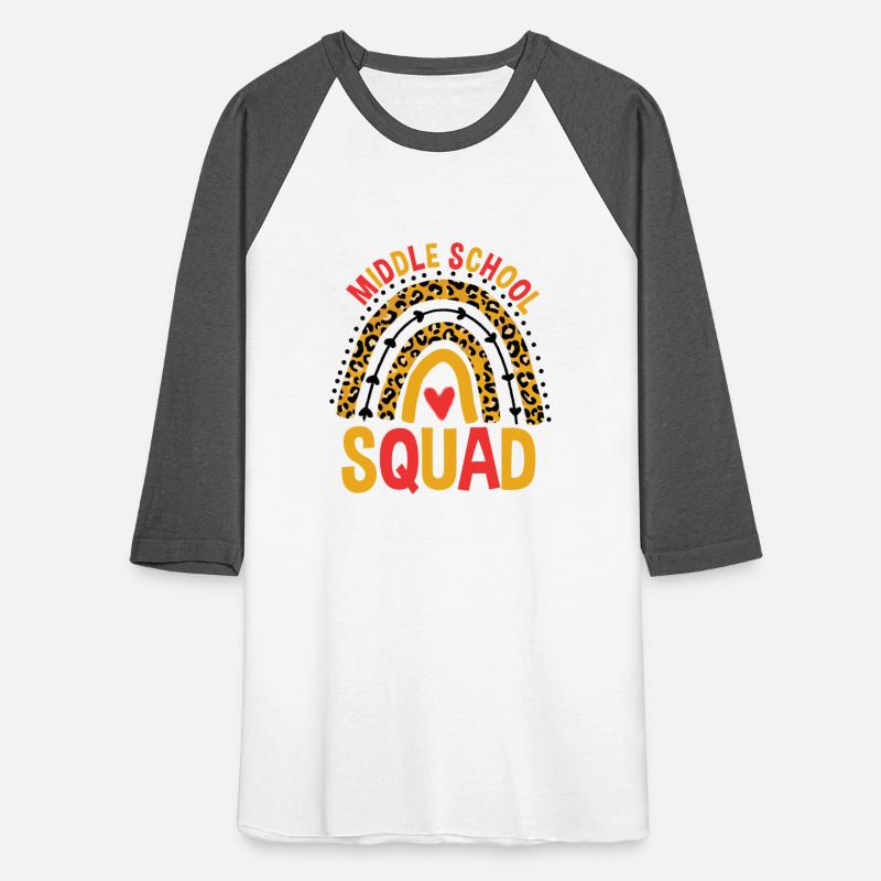 Back To School Leopard Middle School Squad
