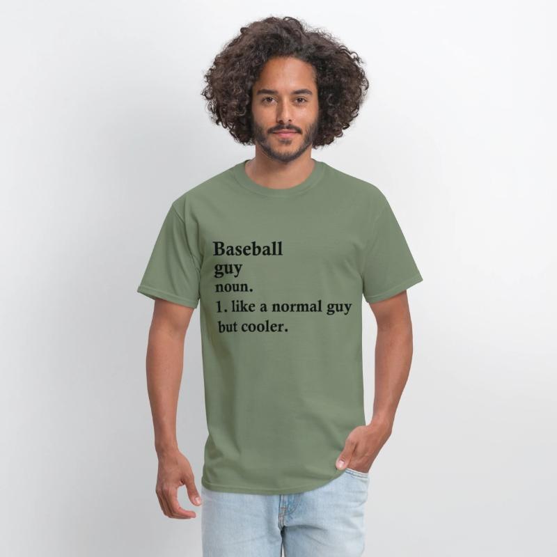 Baseball Guy Funny Double Play Definition