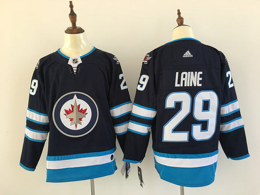 Men's Winnipeg Jets Patrick Laine #29 Navy Home Breakaway Player Jerseys
