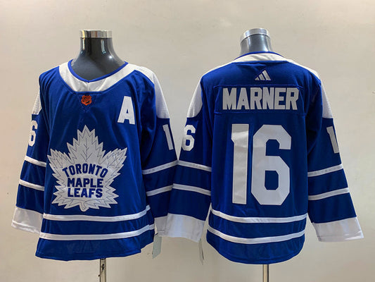 Men's Toronto Maple Leafs Mitch Marner #16 Blue Team Player Jerseys