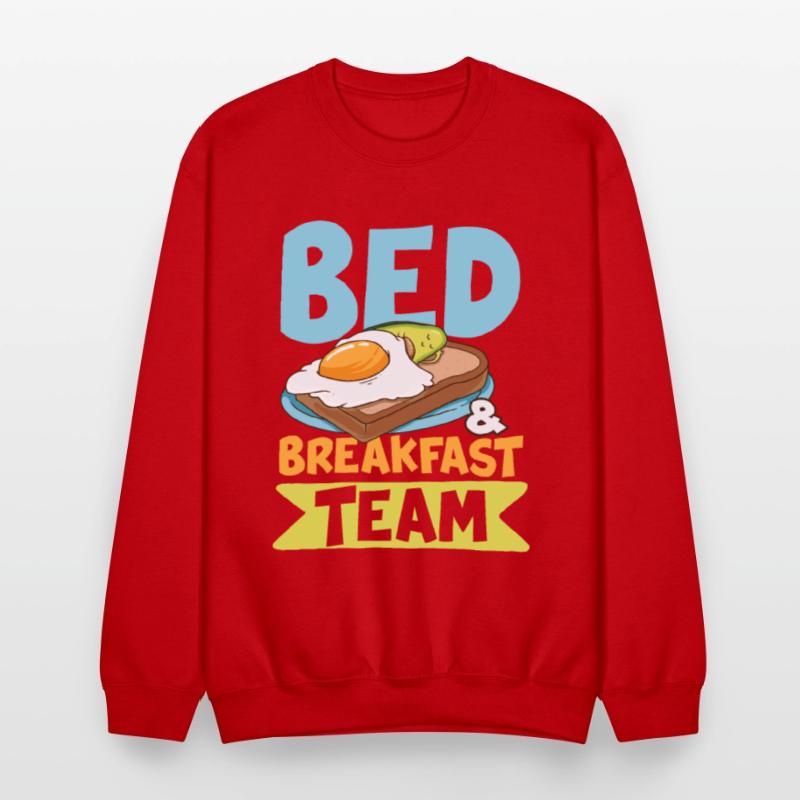 Bed Breakfast Team for a Early Risers Men and