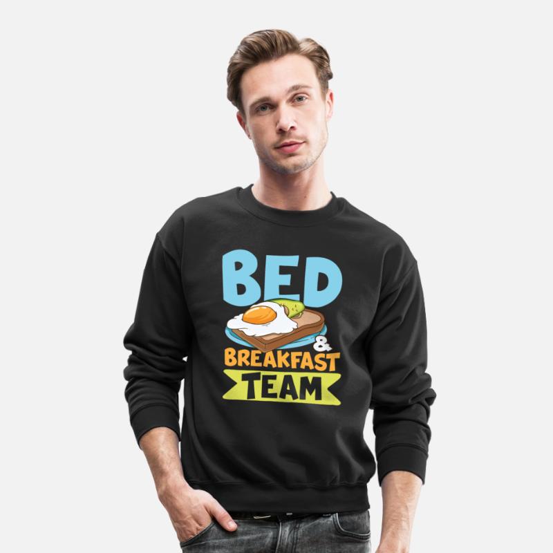 Bed Breakfast Team for a Early Risers Men and