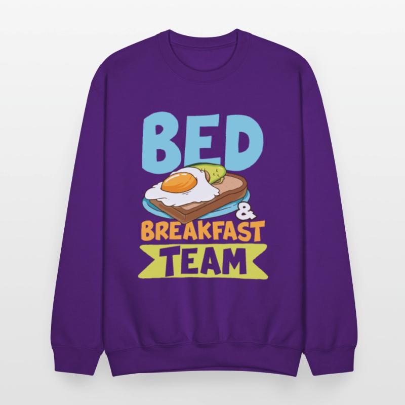 Bed Breakfast Team for a Early Risers Men and