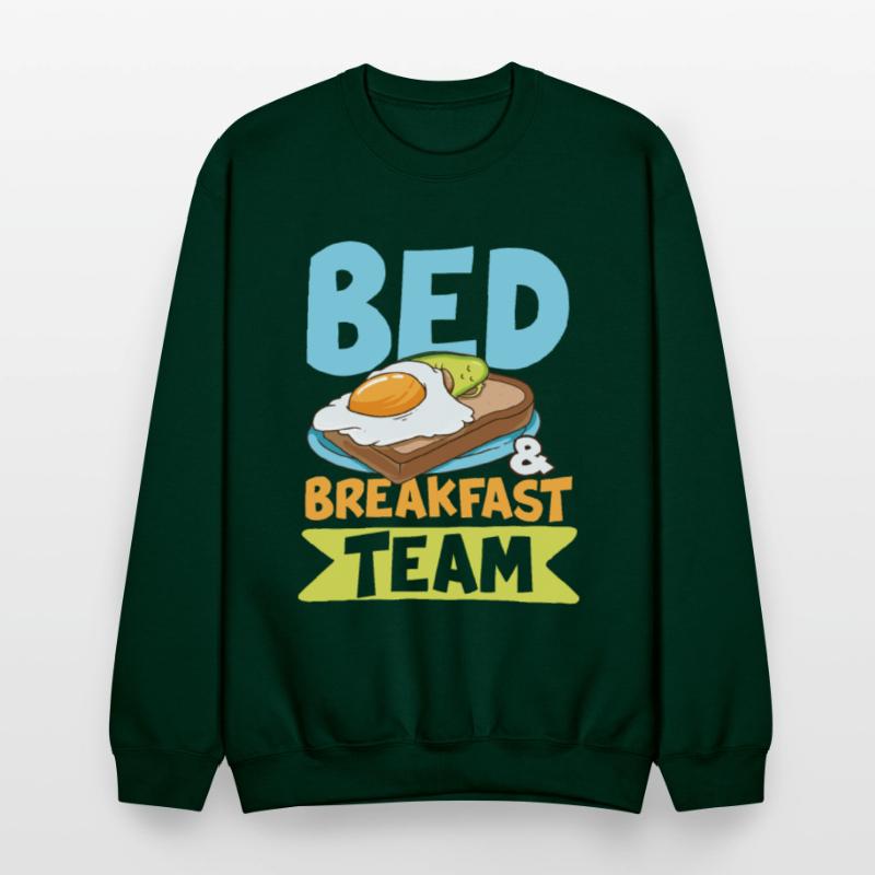 Bed Breakfast Team for a Early Risers Men and